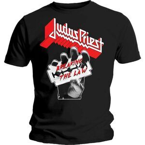 Judas Priest Unisex Adult Breaking The Law Cotton T-Shirt / Black